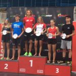 Kathi Nowak Tagessiegerin beim Supersprint-Triathlon in Tulln/NÖ